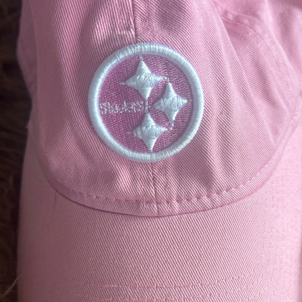 2 Pink Women’s Pittsburgh Steeler/Penguins Hats. NFL/New Era. - Picture 8 of 10